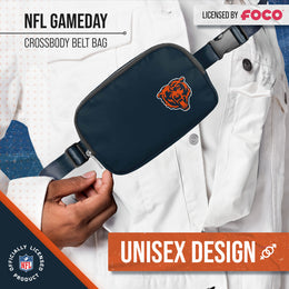 Chicago Bears NFL Gameday On The Move Crossbody Belt Bag - Navy