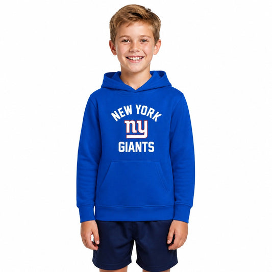 New York Giants  Youth Gameday Hoodie Pullover Sweatshirt Boys Girls - Royal