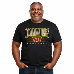 Washington Commanders  NFL Overtime Blueprint Shirt Men Women - Black