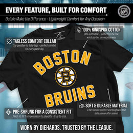 Boston Bruins NHL Gameday T-Shirt - Black