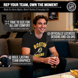 Boston Bruins NHL Gameday T-Shirt - Black