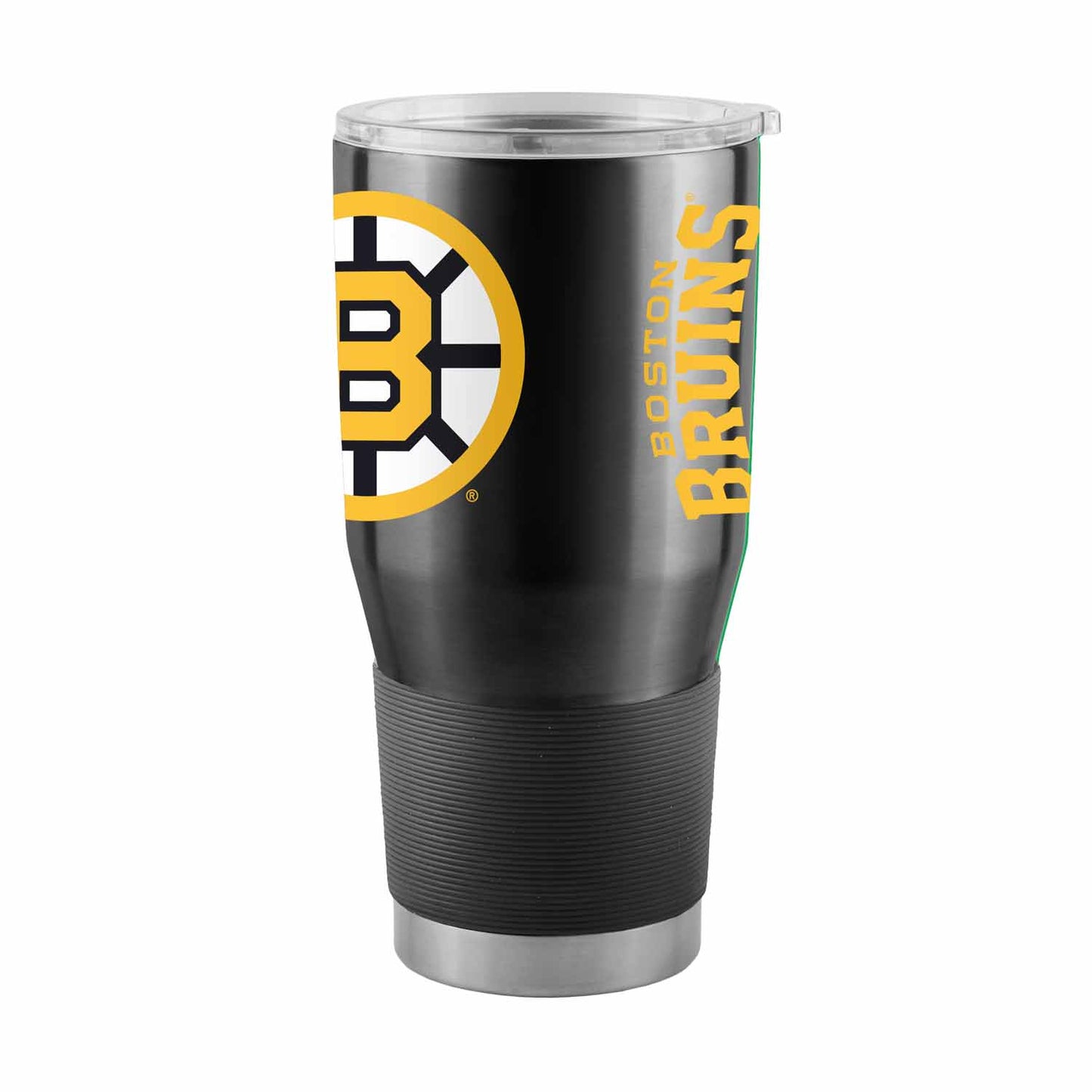 Boston  Bruins NHL Hockey 30oz Stainless Steel Vacuum Insulated Game Day Tumbler with Silicone Grip - Black
