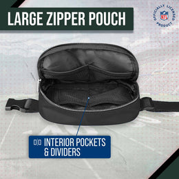 Philadelphia Eagles NFL Gameday On The Move Crossbody Belt Bag - Black