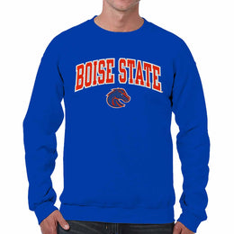 Boise State Broncos Adult Tackle Twill Crewneck - Royal