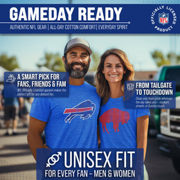 Buffalo Bills NFL Modern Throwback T-shirt - Royal