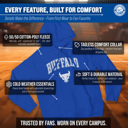 BUFF Arch & Logo Gameday Hoodie - Royal