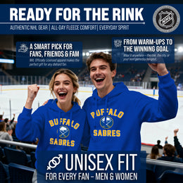 Buffalo Sabres Hoodie Pullover Sweatshirt - Royal