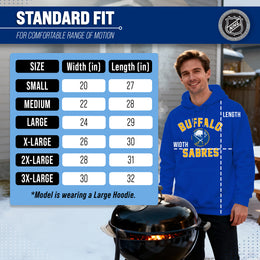 Buffalo Sabres Hoodie Pullover Sweatshirt - Royal