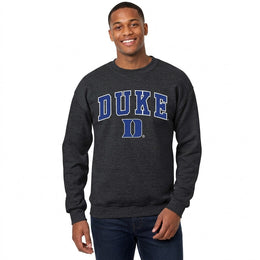 Duke Blue Devils  NCAA Crewneck Sweatshirt for Men and Women - Black Heather