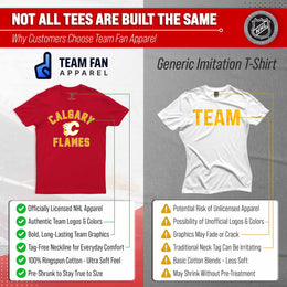 Calgary Flames NHL Gameday T-Shirt - Red