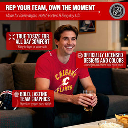 Calgary Flames NHL Gameday T-Shirt - Red