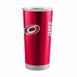 Carolina Hurricanes NHL Hockey 20oz Stainless Steel Vacuum Insulated Game Day Tumbler with Silicone Grip - Red