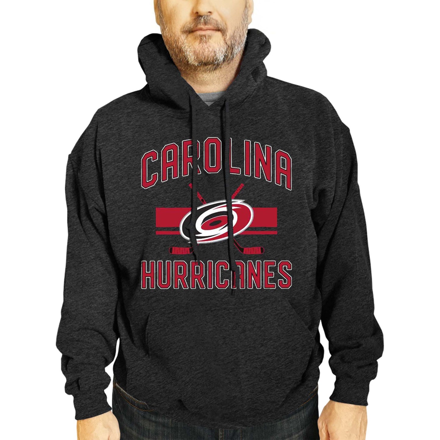 Carolina Hurricanes Hurricanes Hoodie Fleece Hooded Sweatshirt - Black
