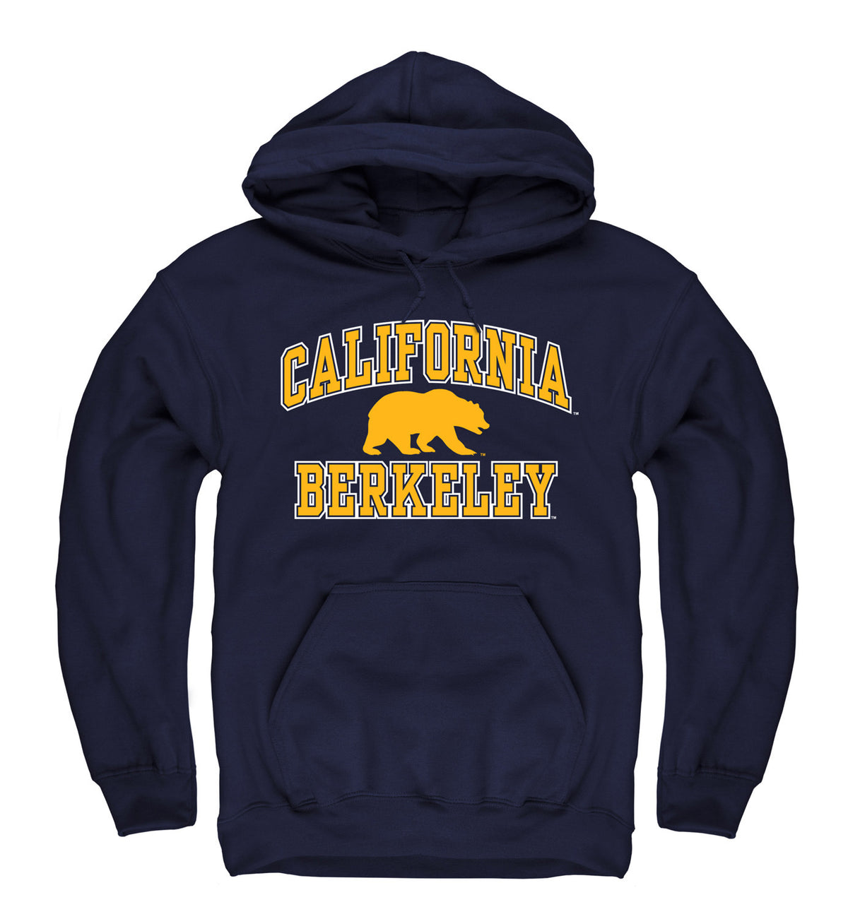 CAL Arch & Logo Gameday Hoodie - Navy
