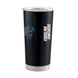Carolina Panthers NFL 20oz Gameday Stainless Steel Tumbler - Black