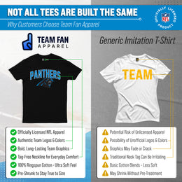 Carolina Panthers NFL Home Team Tee - Black