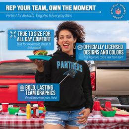 Carolina Panthers NFL Home Team Hoodie - Black