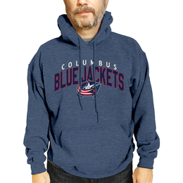 Columbus Blue Jackets NHL Adult Unisex Powerplay Hooded Sweatshirt - Navy