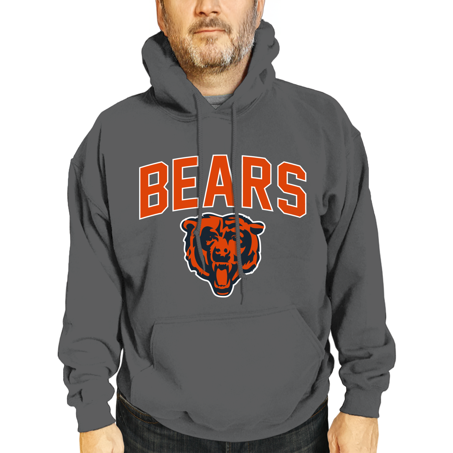 Chicago Bears NFL Home Team Hoodie - Gray