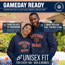 Chicago Bears Team Fan Apparel NFL  Gameday Hoodie - Navy