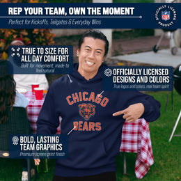 Chicago Bears Team Fan Apparel NFL  Gameday Hoodie - Navy