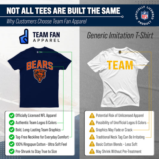 Chicago Bears  T-Shirt - Navy