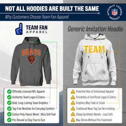 Chicago Bears NFL Home Team Hoodie - Gray