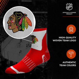 Chicago Blackhawks NHL Youth Surge Socks - Red