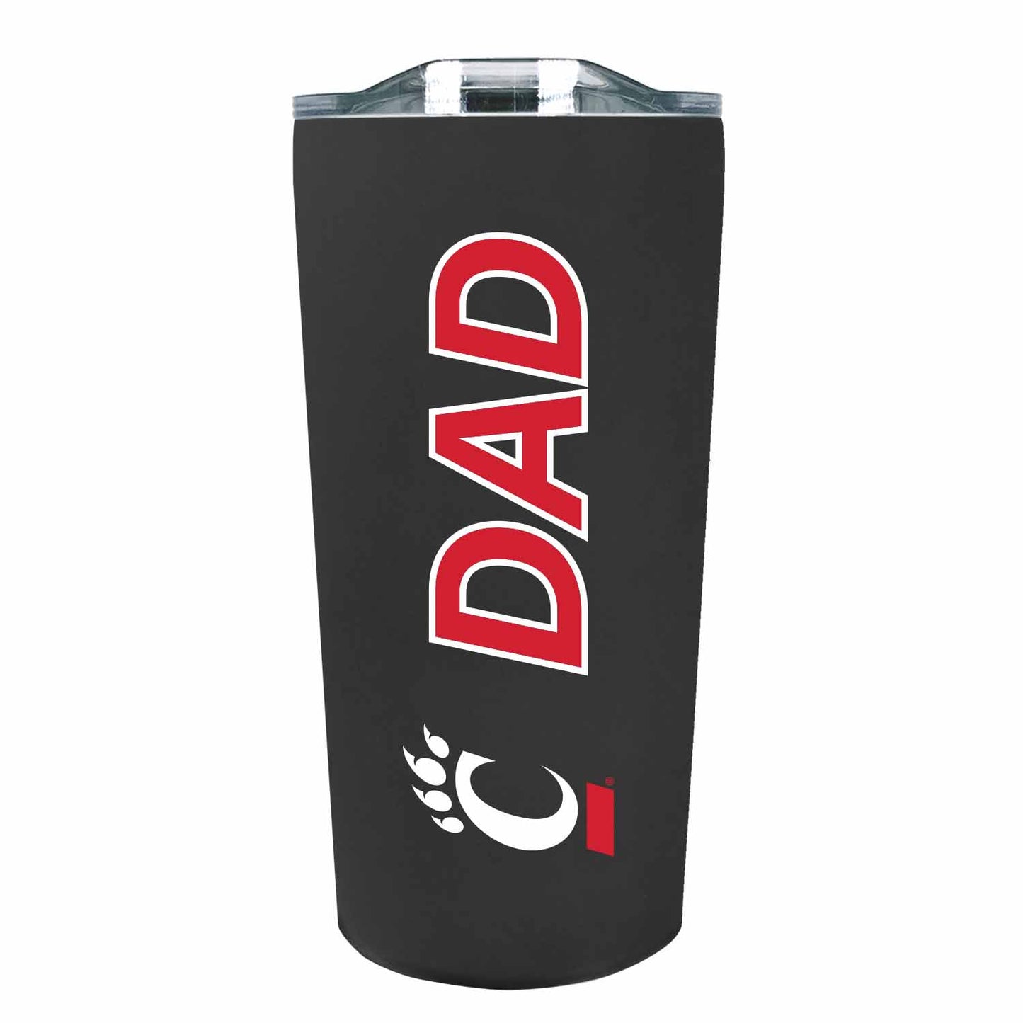 Cincinnati  Bearcats NCAA Stainless Steel Travel Tumbler for Dad - Black