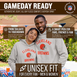 Cleveland Browns Team Fan Apparel NFL  Gameday Hoodie - Sport Gray