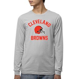 Cleveland Browns NFL Gameday Youth Football Long Sleeve Shirt - Gray