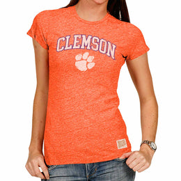 Clemson Tigers University Women's T-Shirt - Orange