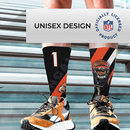 Cincinnati Bengals NFL Adult Player Stripe Sock - Black #1