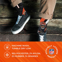 Cincinnati Bengals NFL Adult Player Stripe Sock - Black #1