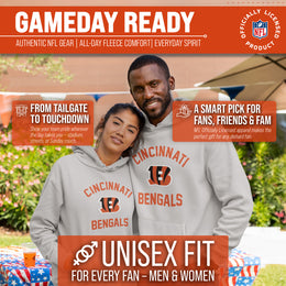 Cincinnati Bengals Team Fan Apparel NFL  Gameday Hoodie - Sport Gray