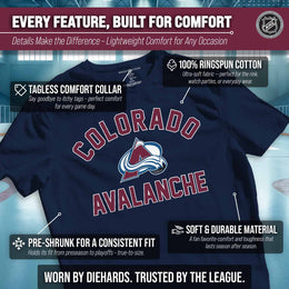 Colorado Avalanche NHL Gameday T-Shirt - Navy
