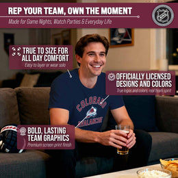 Colorado Avalanche NHL Gameday T-Shirt - Navy