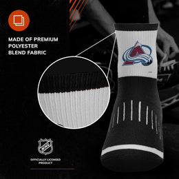 Colorado Avalanche NHL Youth Surge Socks - Black