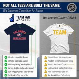 Columbus Blue Jackets NHL Gameday T-Shirt - Navy