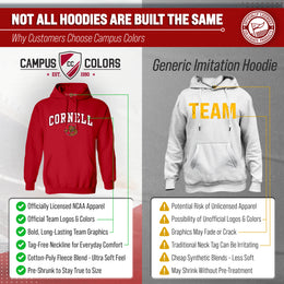 CORN Arch & Logo Gameday Hoodie - Red