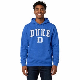Duke Blue Devils  Arch & Logo Gameday Hoodie Fleece - Royal Heather