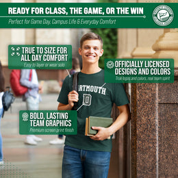 Dartmouth Big Green NCAA Adult Gameday Cotton T-Shirt - Green