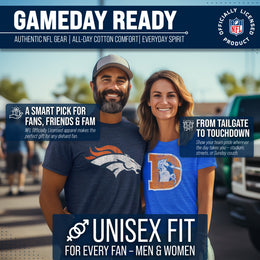 Denver Broncos NFL Modern Throwback T-shirt - Navy