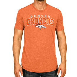 Denver Broncos NFL Starting Fresh Short Sleeve Heather T-Shirt - Orange