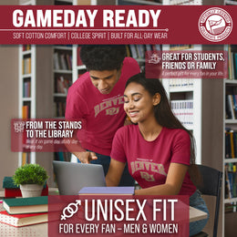 Denver Pioneers NCAA Adult Gameday Cotton T-Shirt - Maroon
