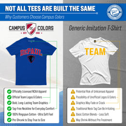 DePaul Blue Demons NCAA Adult Gameday Cotton T-Shirt - Royal