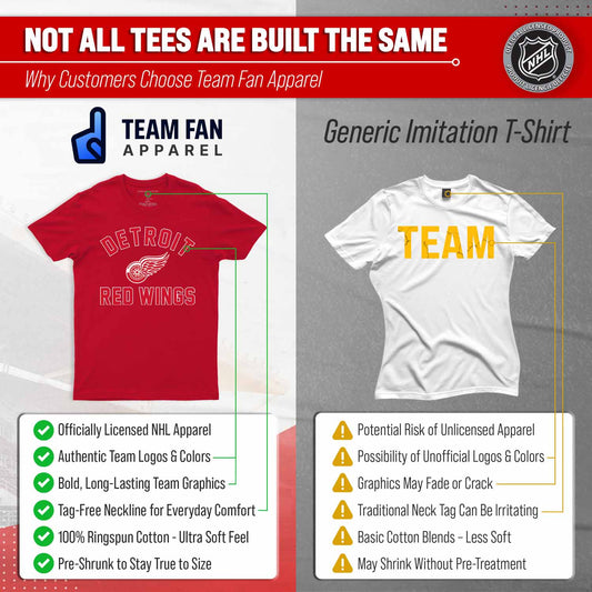 Detroit Red Wings NHL Gameday T-Shirt - Red