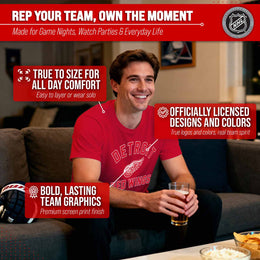 Detroit Red Wings NHL Gameday T-Shirt - Red