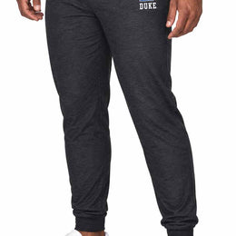Duke Blue Devils  NCAA Cloud Jersey Jogger Pants Black Heather - Black Heather