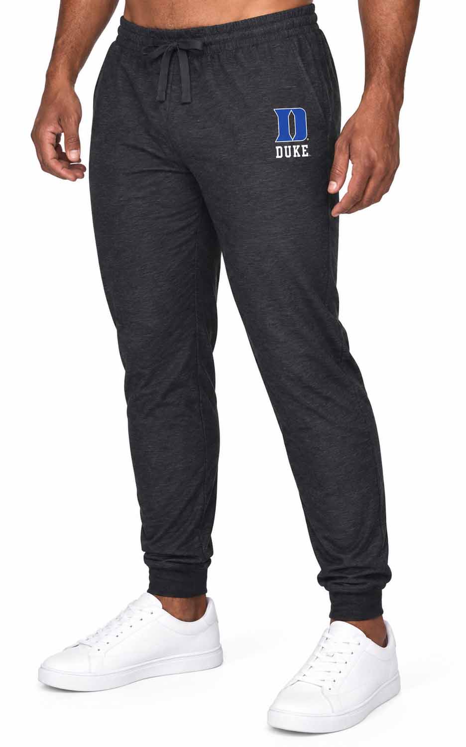 Duke Blue Devils  NCAA Cloud Jersey Jogger Pants Black Heather - Black Heather